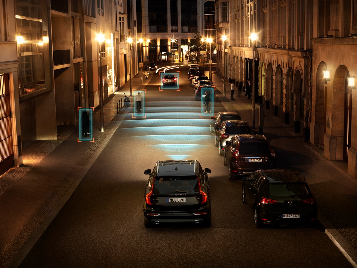 IntelliSafe in SPA – 360 Grad-Überwachung rund um das Auto - Volvo Car  Austria Pressezentrum