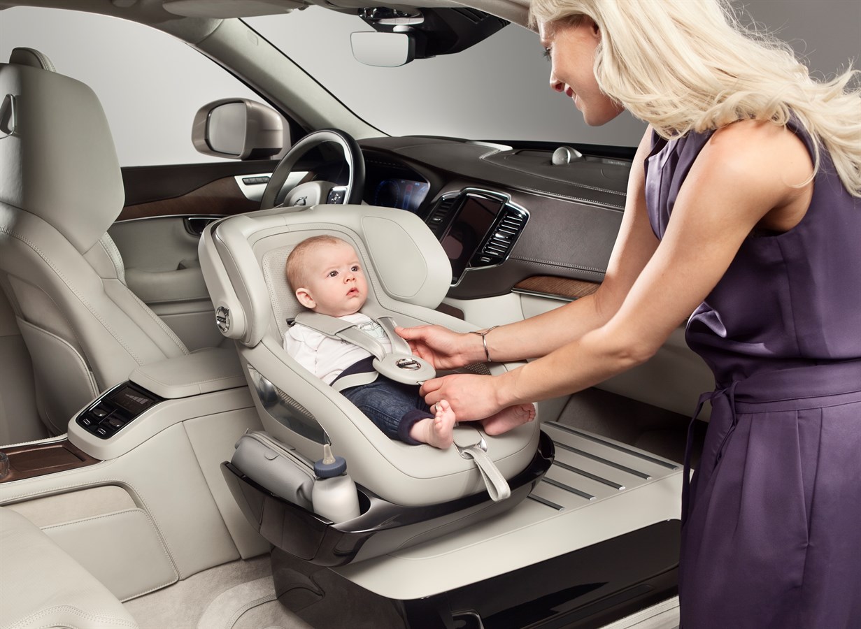 Volvo Cars adds a little luxury with Excellence Child Safety Seat Concept -  Volvo Car USA Newsroom