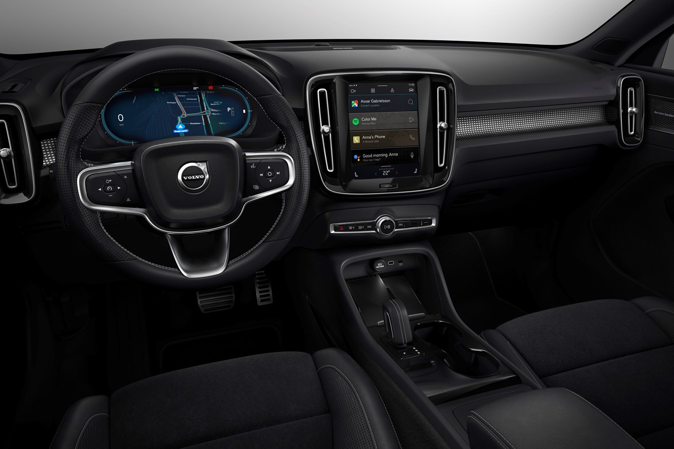advies Belofte Verblinding Fully electric Volvo XC40 introduces brand new infotainment system - Volvo  Car USA Newsroom