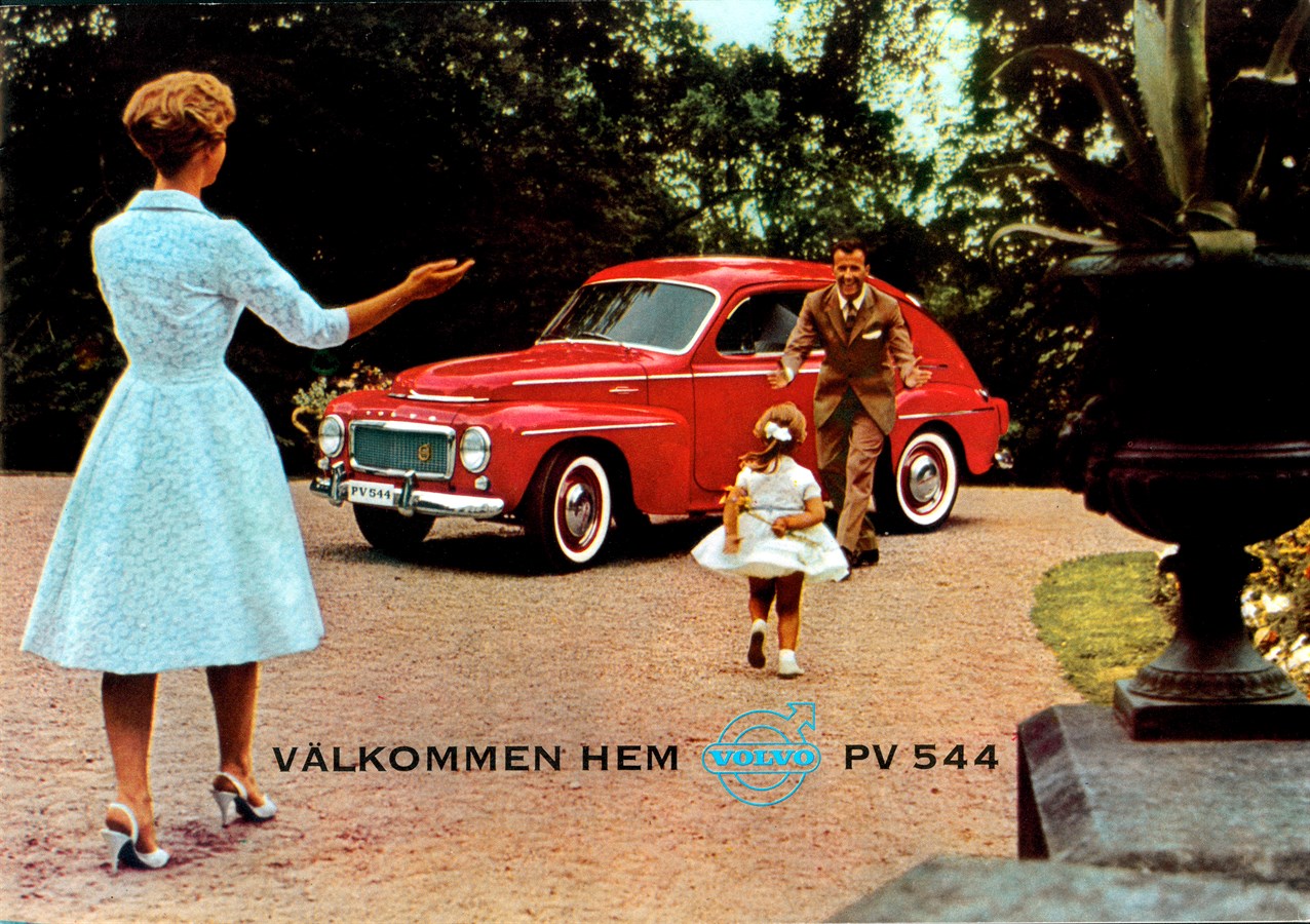 Redan 50 Ar Sedan Pv444 Blir 544 I Augusti 1958 Volvo Car Sverige Ab Newsroom