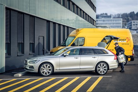 Volvo, LeShop.ch e la Posta introducono il recapito nel bagagliaio delle automobili posteggiate